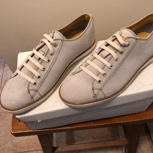 J.L. POWELL MEN’S SUEDE SNEAKERS - Picture 4 of 5